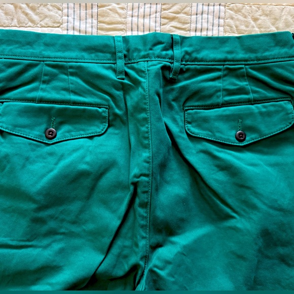 J Crew 34/32 Kelly Green Classic Fit Chino - Picture 2 of 3